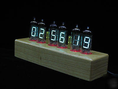 Handmade gps vfd nixie tube clock