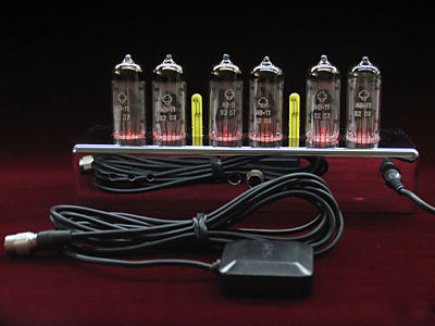 Handmade gps vfd nixie tube clock