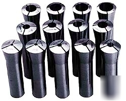R8 collet set , 13 piece , 1/8 to 7/8 (c-0049)