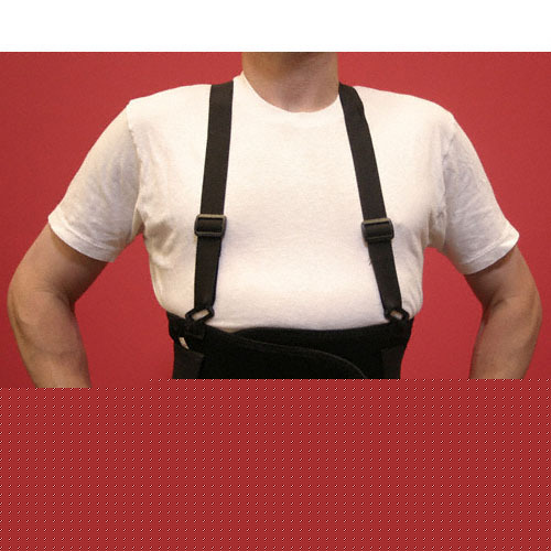 Large back support lifting weight belt warehouse safety