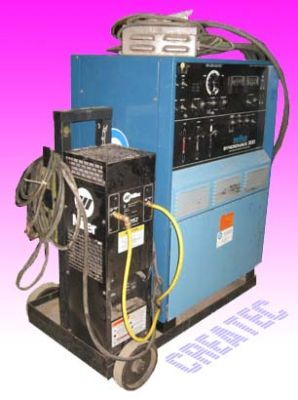 Miller syncrowave 300 ac/dc welder water cooler cart