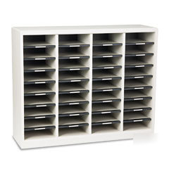 Safco wood ez stor literature organizer