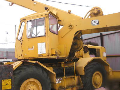 1975 grove RT60S diesel crane cherrypicker boom lift