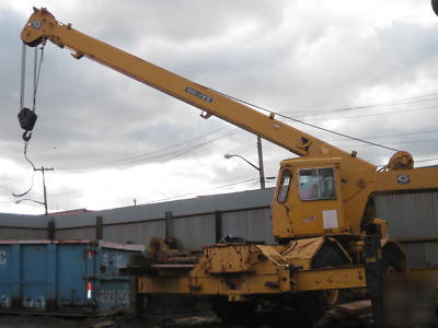 1975 grove RT60S diesel crane cherrypicker boom lift