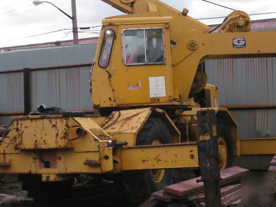 1975 grove RT60S diesel crane cherrypicker boom lift