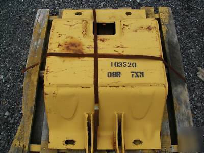 Caterpillar D8 dozer - guard - part #1Q3520