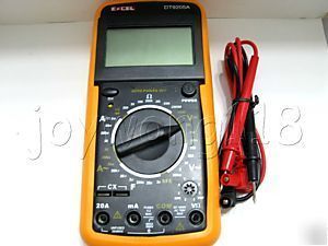 Lcd digital multimeter ac dc ohm volt meter BT9205A 