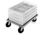 New aluminum dough box dolly