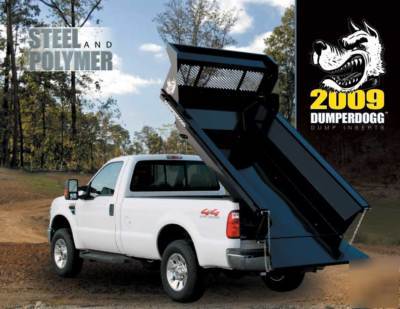 New buyers dumperdogg steel pickup dump truck insert 8' 