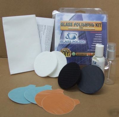 New diy glass polishing/repair kit car/bike medium 75MM