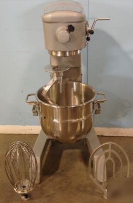 New hobart 30 quart mixer with attachments, bowl