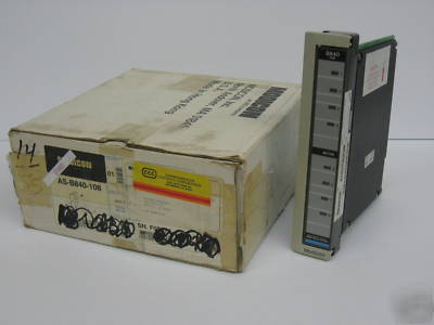 New modicon as-B840-108 relay output module 