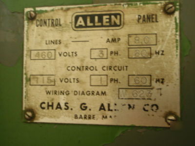 5881 allen #2 Â½ type mat heavy duty drilling & tapping