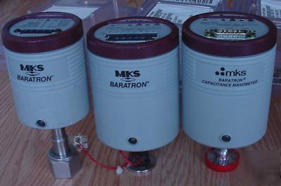 (5) mks baratron etch manometer/ mks baratron