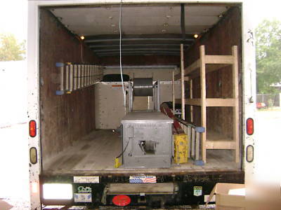 6INCH gutter machine in gmc box truck 