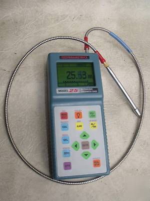 A panametrics model 25 ultrasonic thickness gauge 