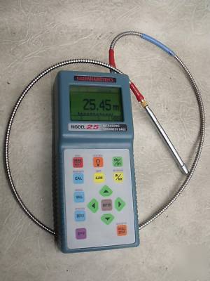 A panametrics model 25 ultrasonic thickness gauge 