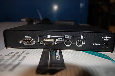 Blackbox servswitch CAT5 extender remote w adapter&book