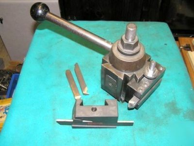 Cxa tool post and holders from trade school, yuasa?