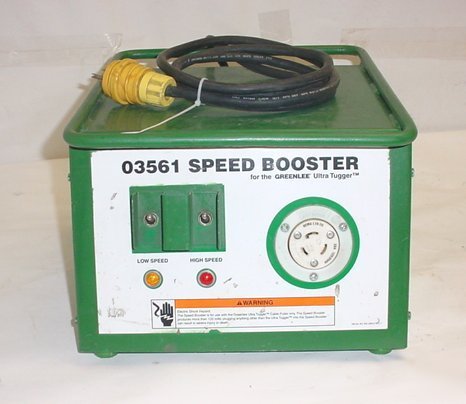 Greenlee speed booster for 8482 ultra cable tugger 