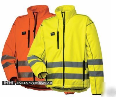 Helly hansen vitoria softshell, jacket, hi vis - 3XL