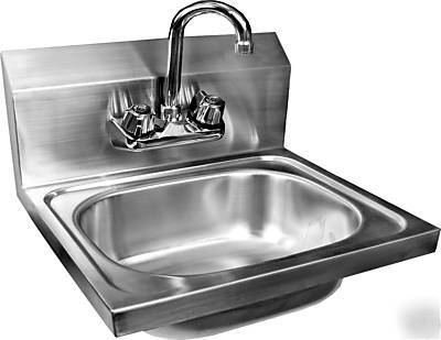 Large size stainless steel wall mount hand sink 20