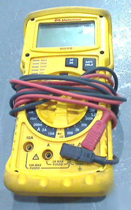 Meterman HD110B heavy duty multimeter 500VDC & 1000VAC