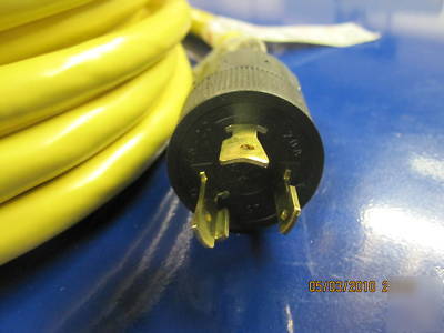 New 100' 20AMP yellow generator extension for ld-20R