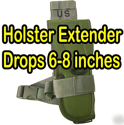 New drop leg M9 45 holster extender foliage sds usgi 