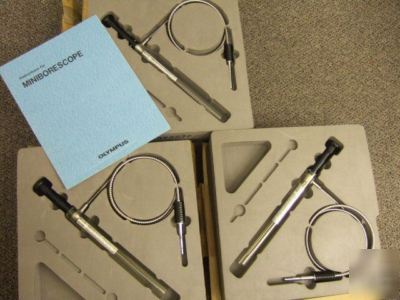 Olympus mini borescope videoscope set(3) low low price