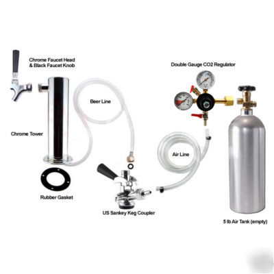 Tower refrigerator conversion kit -draft beer kegerator