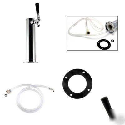 Tower refrigerator conversion kit -draft beer kegerator