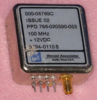 Wenzel 100MHZ voltage controll crystal oscillator ocxo