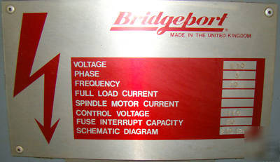 Bridgeport series ii interact 2 mill