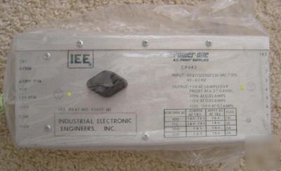 Iee power one plasma display power supply 5V, 12V, 130V