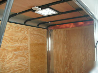 New 2010 concession trailer 7'X12' with 4 sink cart- fl