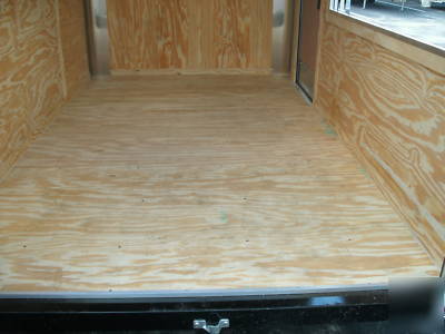 New 2010 concession trailer 7'X12' with 4 sink cart- fl