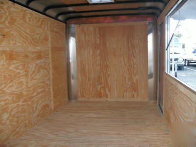 New 2010 concession trailer 7'X12' with 4 sink cart- fl
