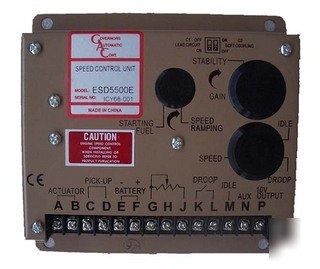 New gac generator governor ESD5500E speed control 