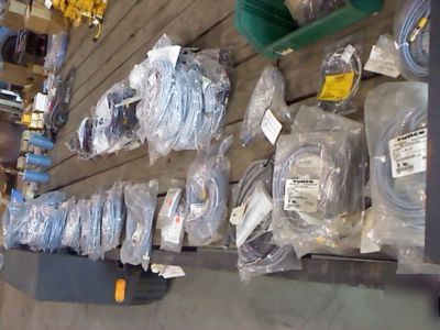 New large-lot- allen bradley, banner,turch-cable/sensors