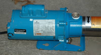 Nice used itt goulds pump 7GBC07 booster pump 3/4HP