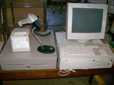 Point of sale register systems used store pos stations