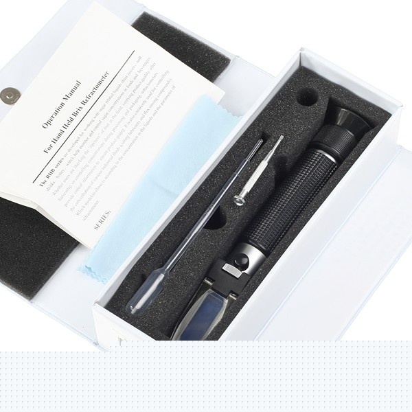 Rhb-18 portable brix refractometer juice wine fruit veg