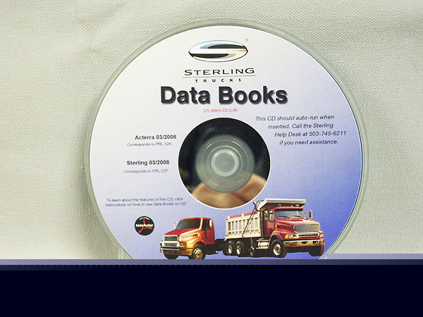Sterling trucks & acterra data books cd sales info 08