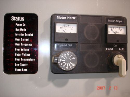 1 - westinghouse*15 h.p. adjustable frequency drive 