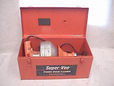 General super-vee power drain pipe cleaner - snake no/r