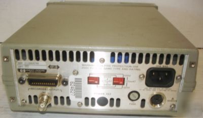 Hp / agilent 437B power meter w/ opt 02 * calibrated *