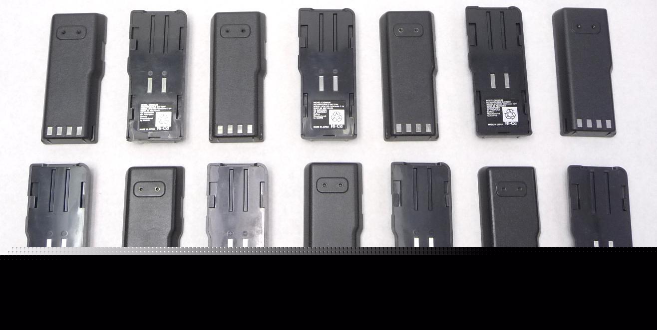 Lot 14 sanyo APX1105 ni-cd battery uniden SPS801 SPH155