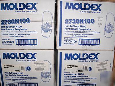 Moldex 2731 N100 respirator - 1 case of 6 boxes