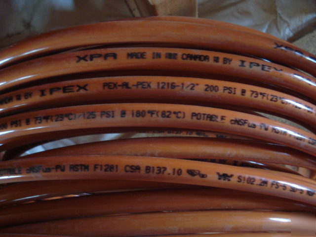 New pex piping for radient heat~ ~lot